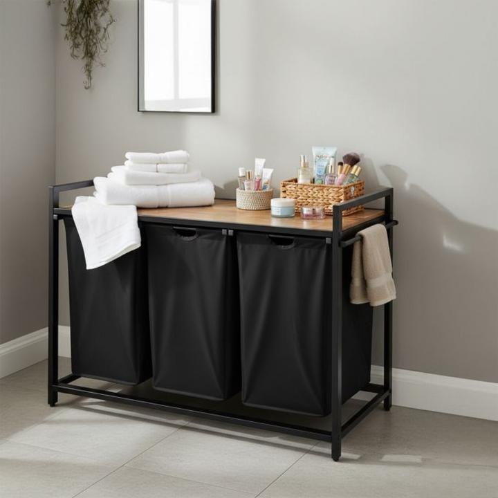 Actual product image Relaxdays laundry caddy (50 l)