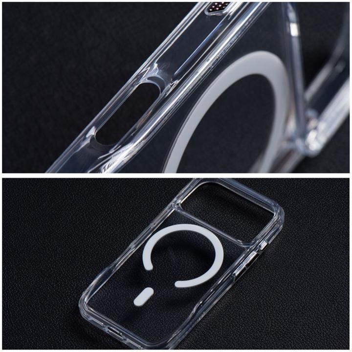 Immagine prodotto Roar Back panel cover case SLIM DEFENDER compatible with MagSafe for IPHONE 17 Air transparent (Apple iPhone 17 Pro)