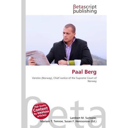 Paal Berg, Sachbücher