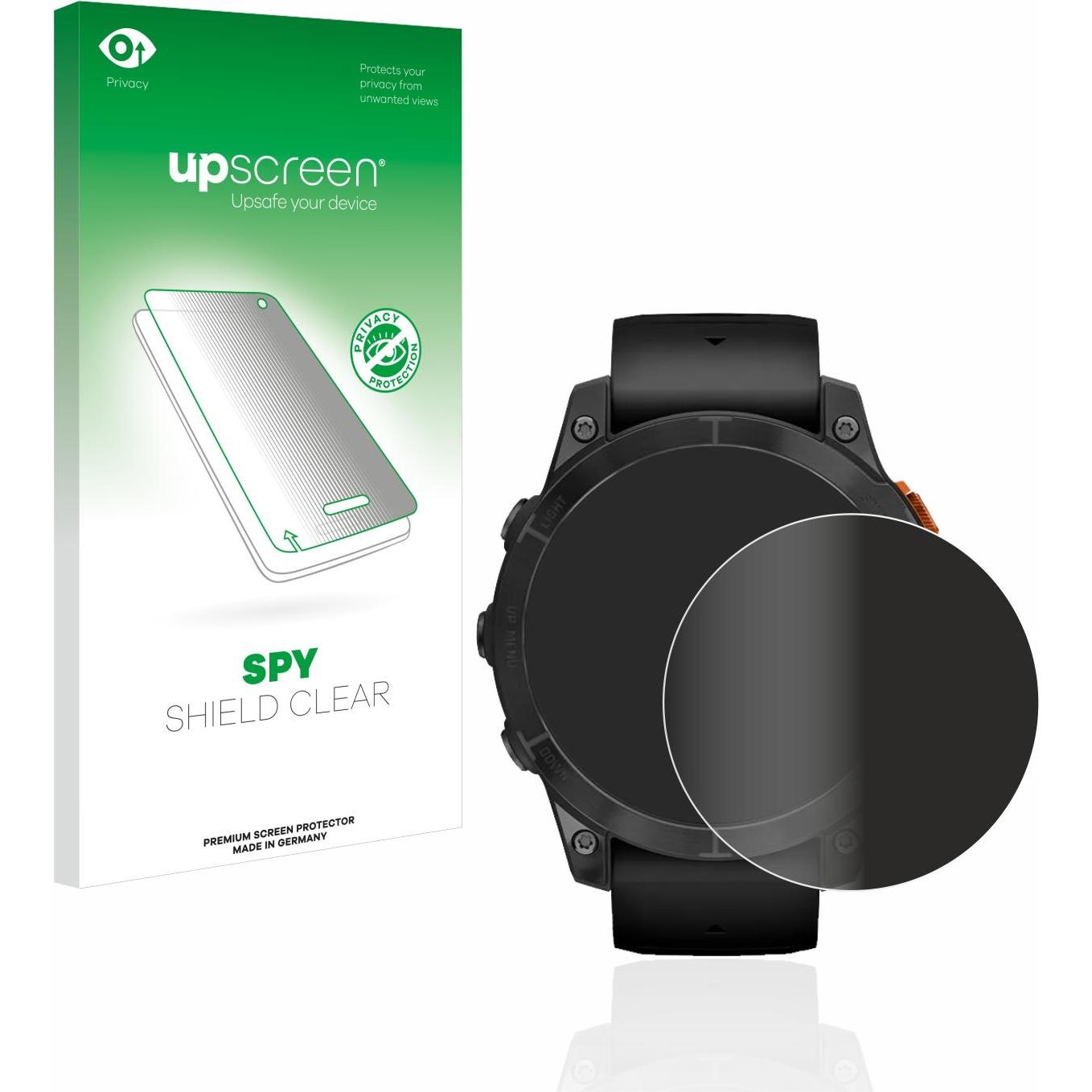upscreen Spy Shield Blickschutzfolie, Smartwatch Schutzfolie