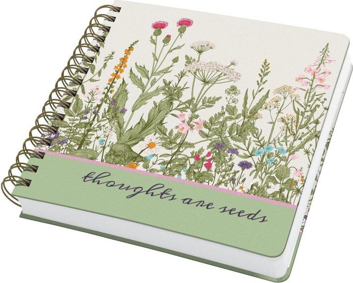 Jolie Spiral Notizbuch A5 Format Wild Herbs (A5, Dotted, Hardcover)