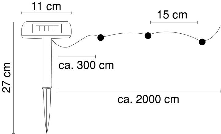 Actual product image Globo Solar (20 m)