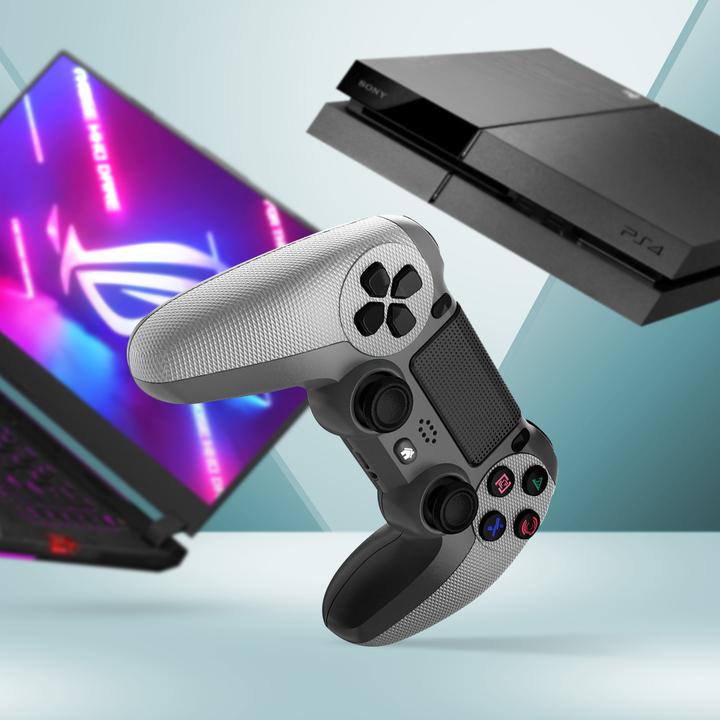 Actual product image VR Shinecon TK235 Wireless controller (PS4 Pro, PC, PS4)