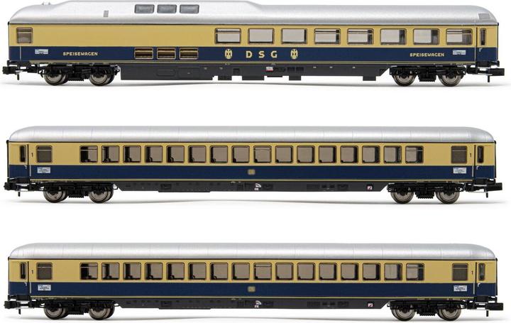 Produktbild Hornby DB TEE Rheingold BuckelWR/2x Apmh blau/beige EpIII