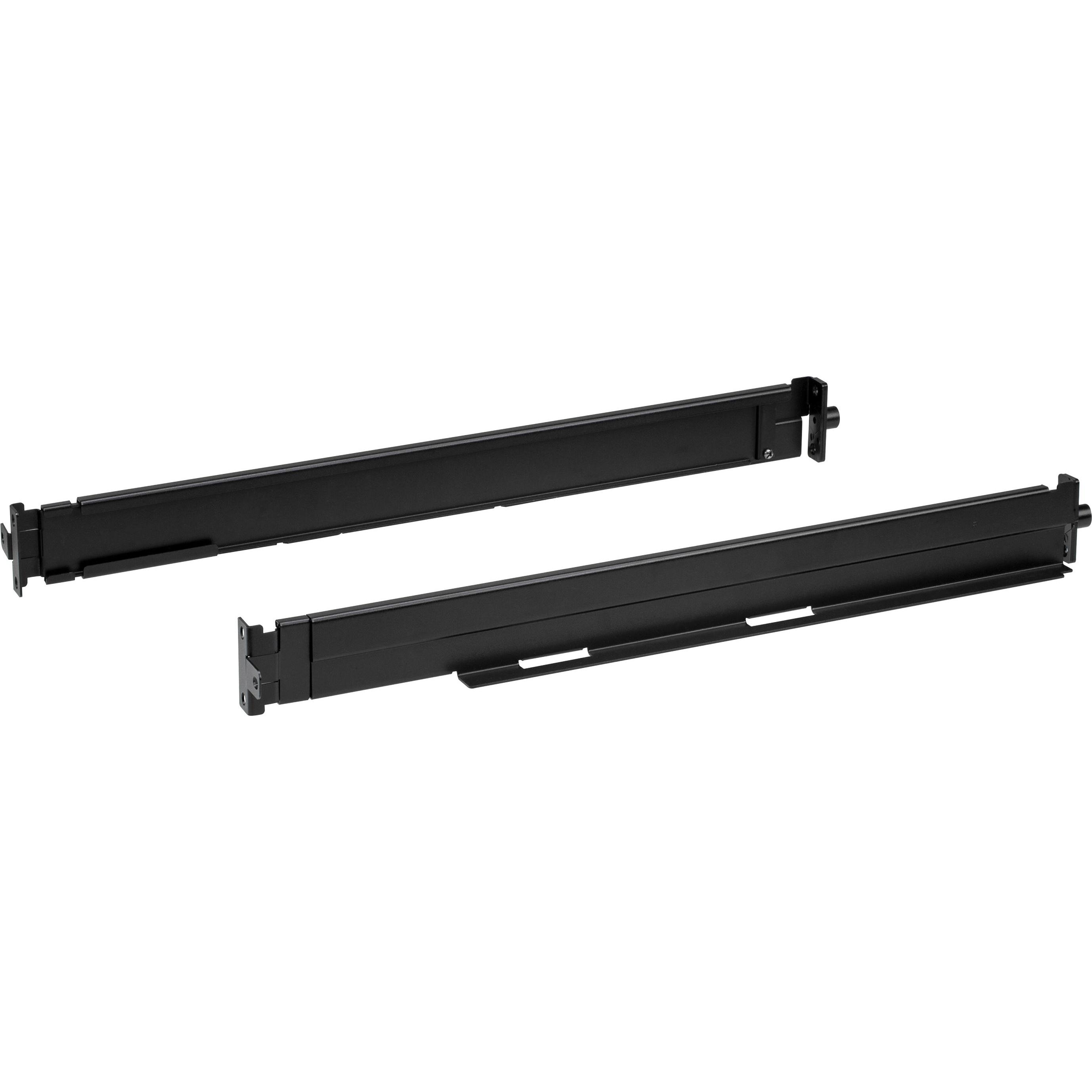 Aten 2K-0003 Easy Installation Rack Montageset Kurz, KVM Switch, Schwarz