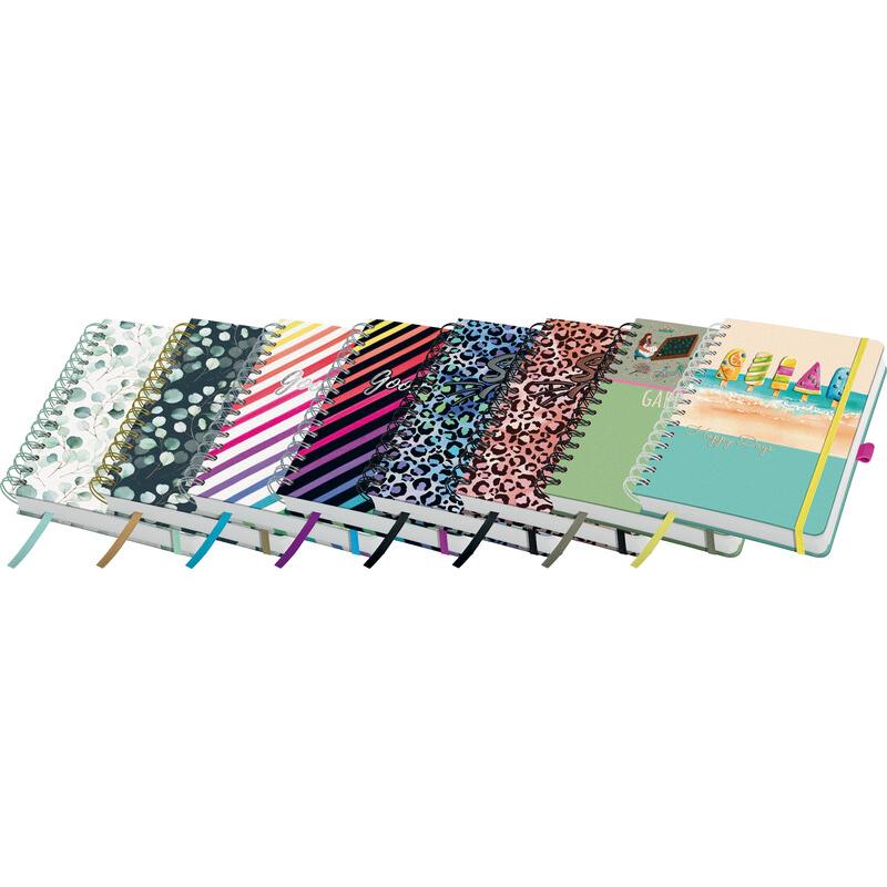 Thumbnail - Sigel, Heft + Block, Spiralbuch JOLIE Flair (168 x 215 mm, Gepunktet, Harter Einband)