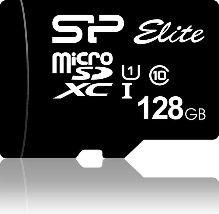 Produktbild Silicon Power Elite UHS-I (128 GB, microSDXC, U1, UHS-I)