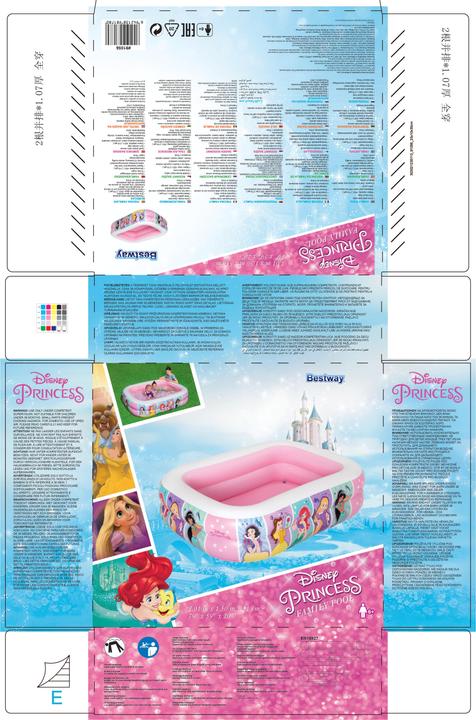 Produktbild Bestway Aufblasbarer Pool Disney Princess 200 x 146 x 48 cm 91056
