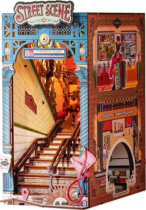 Image du produit Robotime Bausatz Street Scene