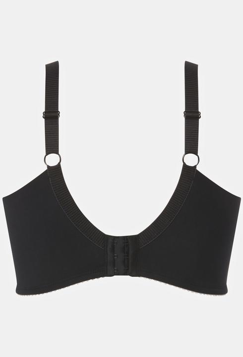 Actual product image Ulla Popken Decorative Edge Underwire Back Closure Bra (95 D)