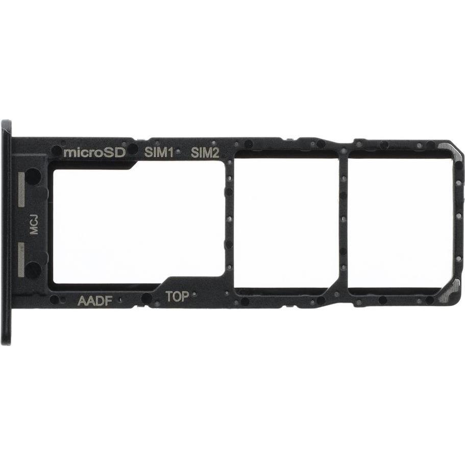 Samsung Vassoio SIM DS per A146B Galaxy A14 5G - nero (Porta SIM), Pezzi di ricambio per dispositivi mobili, Nero