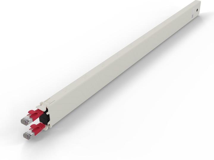 PATCHBOX one / Cassette / 30RU / Cat 6A, STP, 1.8 m, red (STP, U/FTP, CAT6a, 1.80 m)