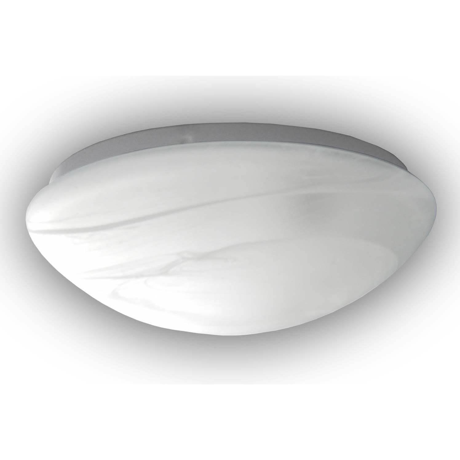 Niermann Stand By, Wandleuchte + Deckenleuchte, Opalglasleuchte alabaster D300 75W (E27)