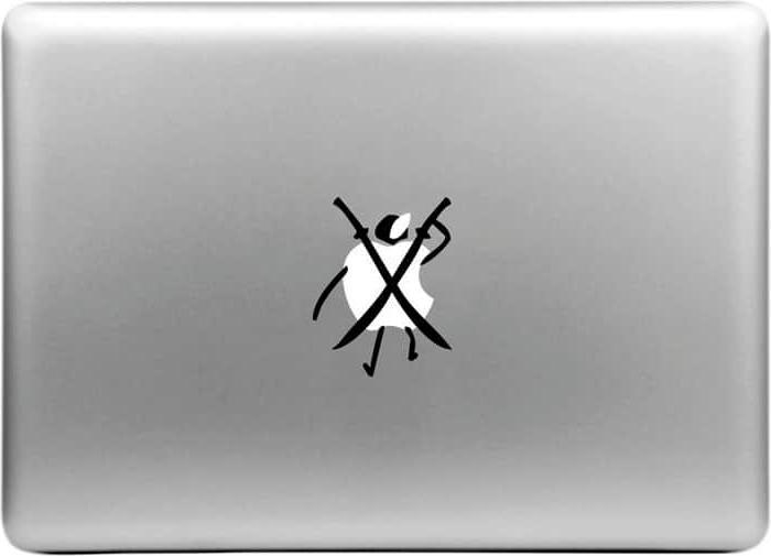 Produktbild Ueli Express MacBook Sticker Tattoo Ninja