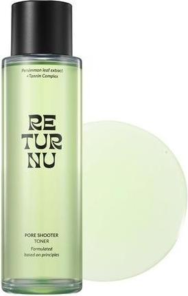 Returnu Poreshooter Pore Toner Korean Minimizer for Oily Skin with BHA Hydrating