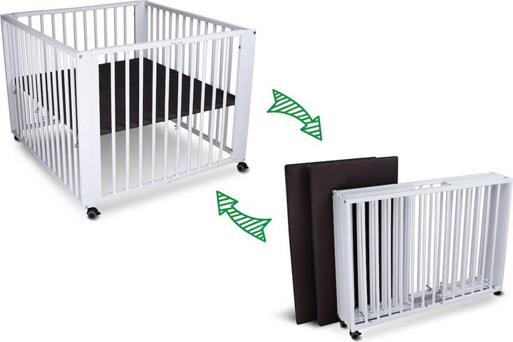 Actual product image Tissi Playpen Moritz (93 cm, 100 cm, Beech)