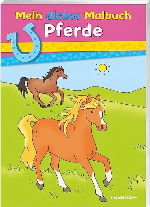 Immagine prodotto Tessloff Il mio grande libro da colorare. Cavalli