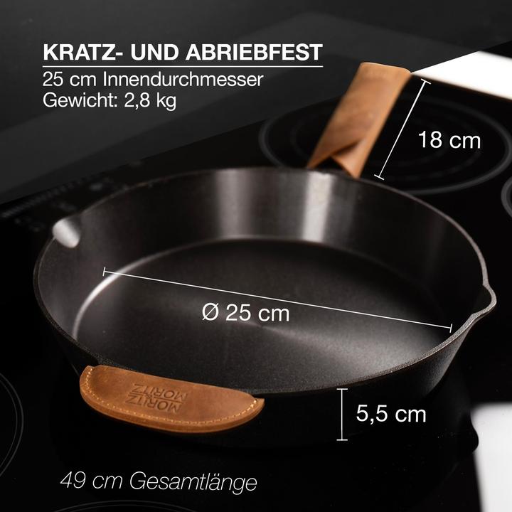 Actual product image Moritz & Moritz Cast iron pan (Frying pan, Cast iron)