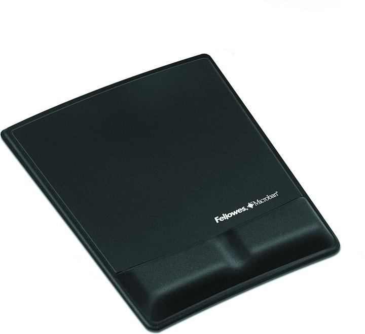 Actual product image Fellowes Health-V wrist rest with mouse pad, black (S)