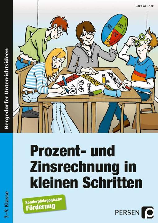Produktbild Prozent- und Zinsrechnung in kleinen Schritten (Deutsch, Lars Gellner, 2022)