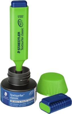 Actual product image Staedtler Textsurfer classic 488 64 refill station for highlighter 364, single product, green (Green, 1 x)