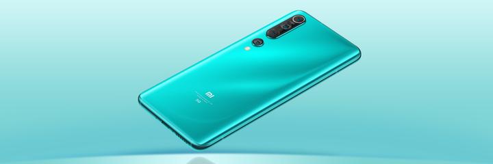 Produktbild Xiaomi Mi 10 (256 GB, Coral Green, 6.67", Single SIM, 108 Mpx, 5G)