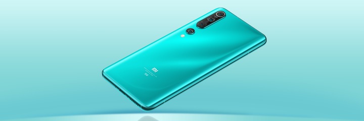 Produktbild Xiaomi Mi 10 (256 GB, Coral Green, 6.67", Single SIM, 108 Mpx, 5G)