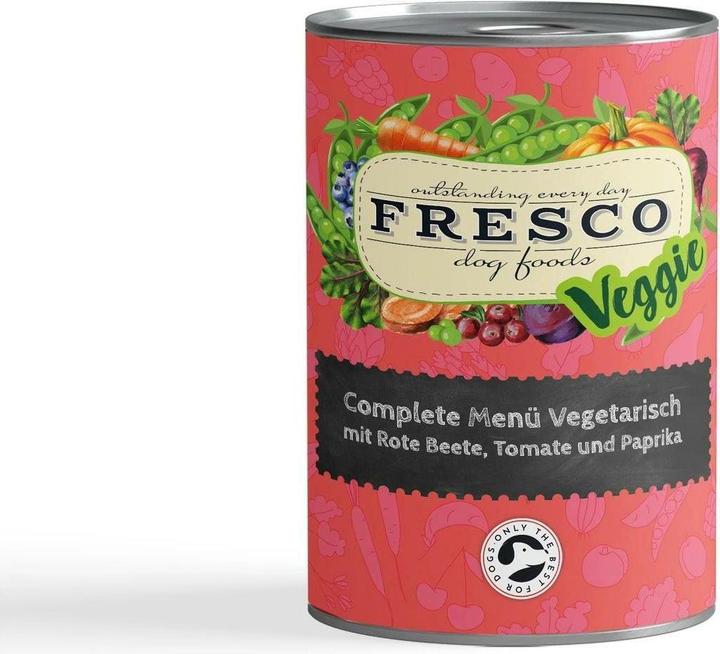 Immagine prodotto Fresco Nassbarf Menu Completo Vegetariano Barbabietola 400 g (Adulto, 1 pz., 400 g)