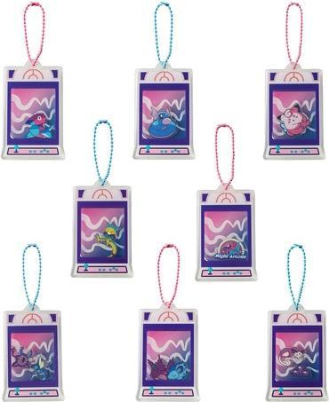Immagine prodotto Pokémon Collezione di portachiavi in acrilico Night Arcade (1 casuale)