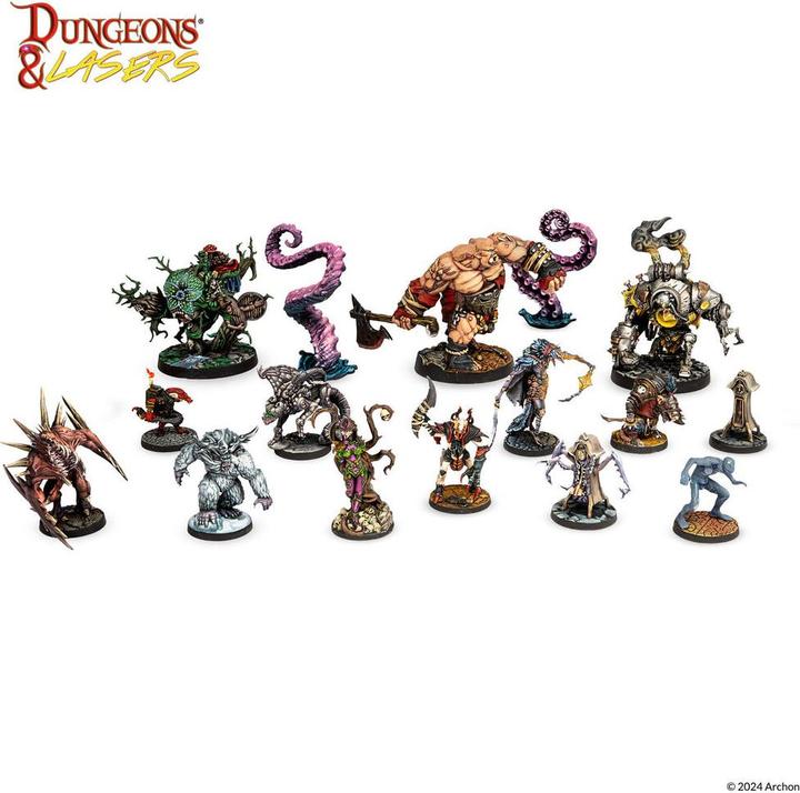 Produktbild Archon Studio Dungeons & Lasers - Figurines - Deuslair - Deceptive Encounters (Englisch)