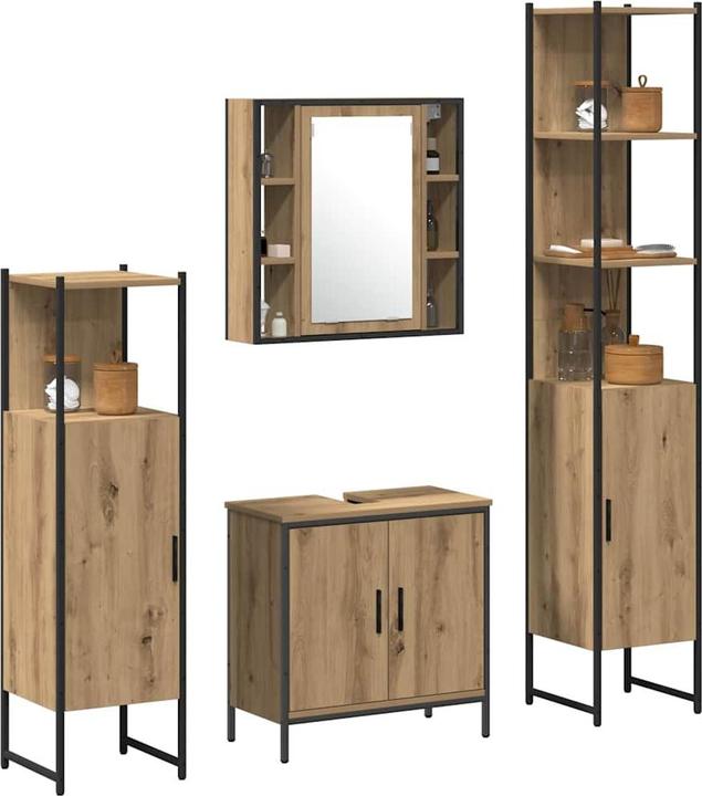 vidaXL Badezimmer Set