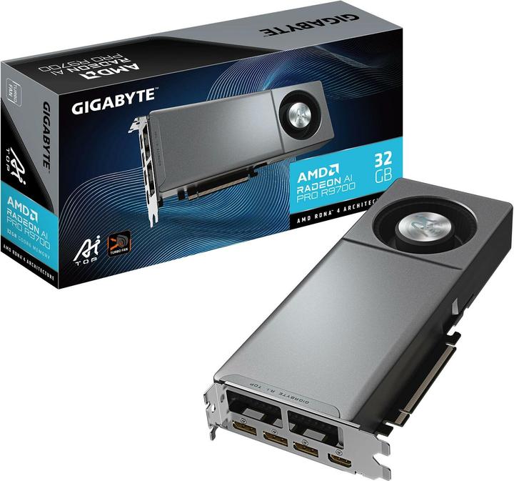 Produktbild Gigabyte Radeon AI PRO R9700 AI TOP (32 GB)