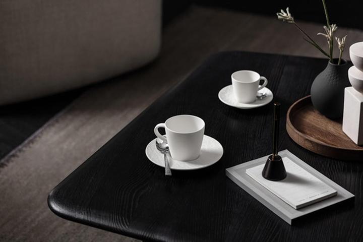 Image du produit Villeroy & Boch Set petit déjeuner 6pcs EC Manufacture Rock blanc (6 pièce(s))