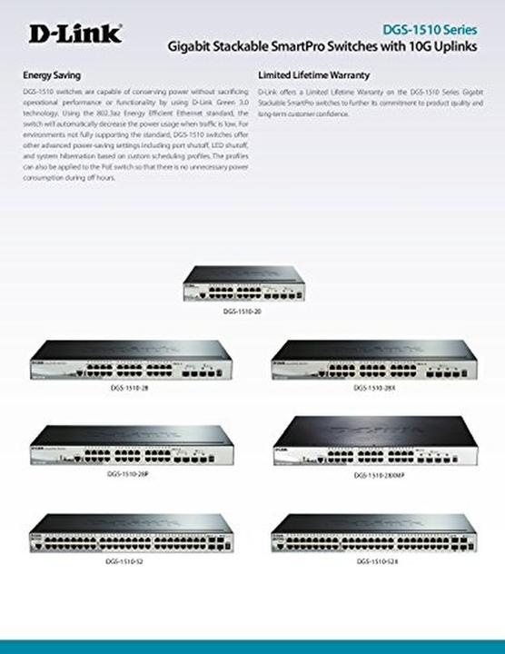 Productafbeelding D-Link Dgs-1510-28x (28 ports)