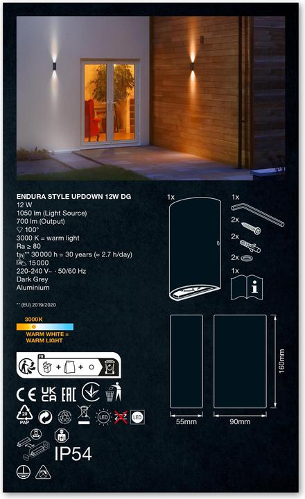Produktbild Ledvance Endura Style Updown (480 lm, IP20)