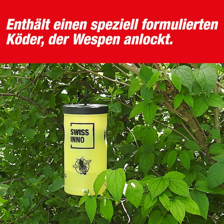 Productafbeelding Swissinno Wespenfalle Set inkl. Lebensmittelköder 1er
