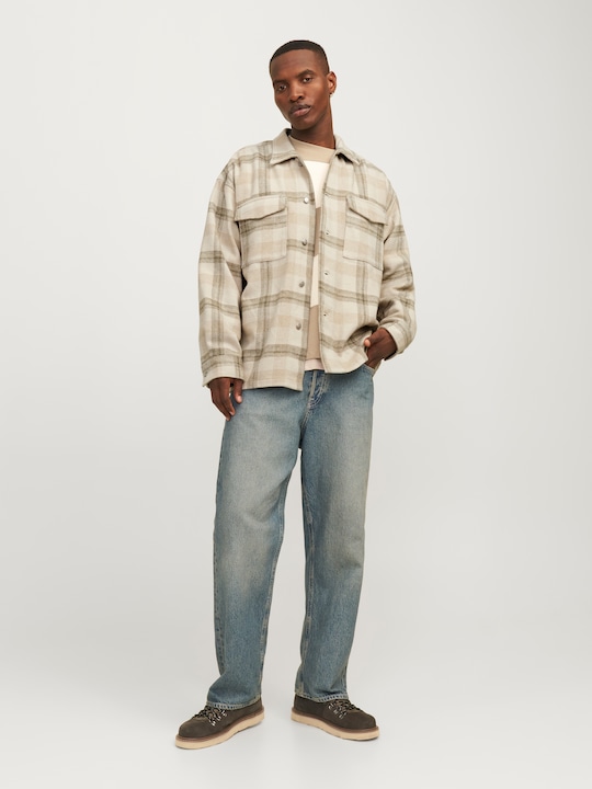 Image du produit Jack & Jones Jorvesterbro Check Overshirt Ls Sn (XS)