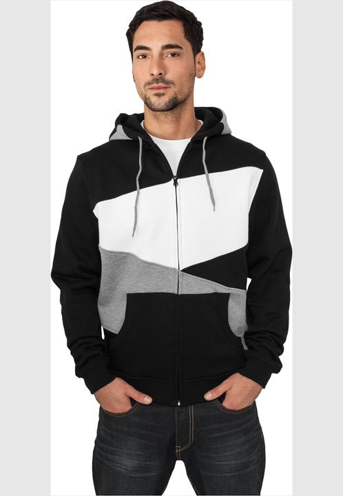 Actual product image Urban Classics Zig Zag Zip Hoody (L)