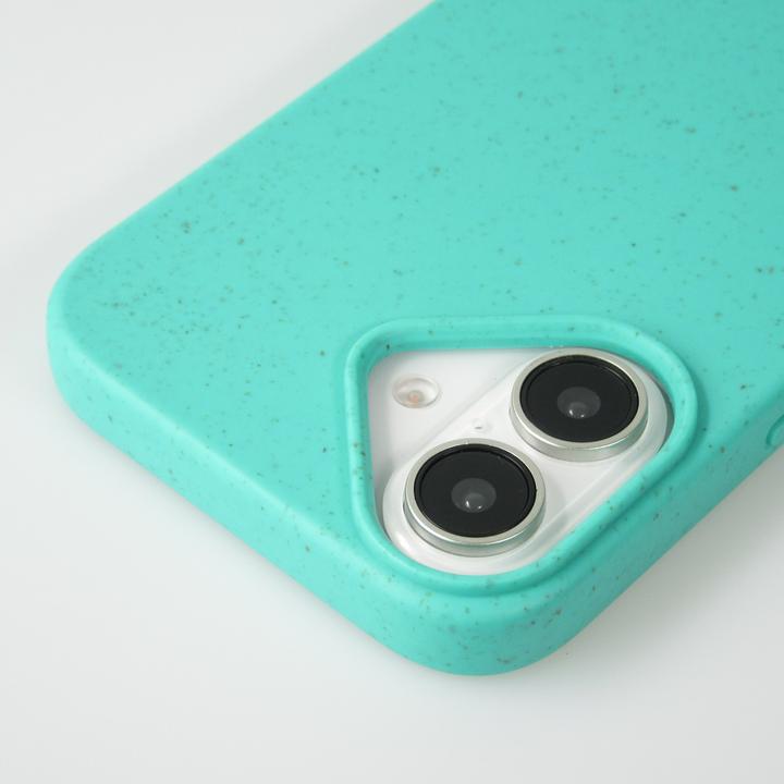 Produktbild PhoneLook Hülle Bio Eco-Friendly Vegan mit Handykette Necklace Türkis