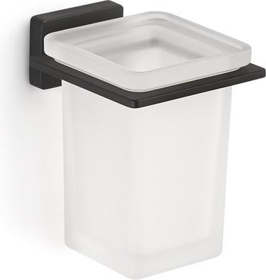 Gedy Atena Toothbrush Holder Matt Black