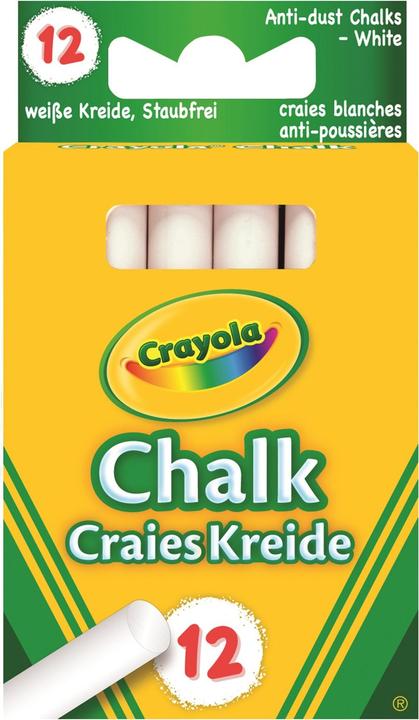 Crayola Chalk (White, 12 x)