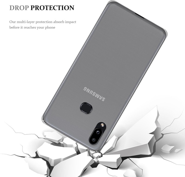 Produktbild Cadorabo TPU Ultra Slim AIR Cover (Samsung Galaxy A10s, Samsung Galaxy M01s)