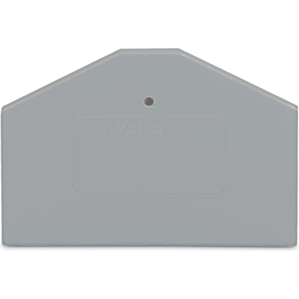 Wago Morsetto su guida DIN (Morsettiera), Accessori di elettronica + Alloggiamento, Grigio