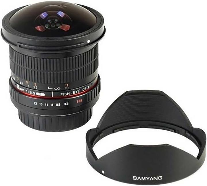 Image du produit Samyang 8mm f/3.5 Asph IF MC Fisheye CSII DH - Sony E (Sony E, APS-C / DX)