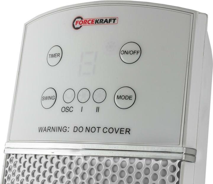 Actual product image GCS TERMOWENTYLATOR 2-F Z PILOTEM 2200W /FORCEKRAFT (2200 W)