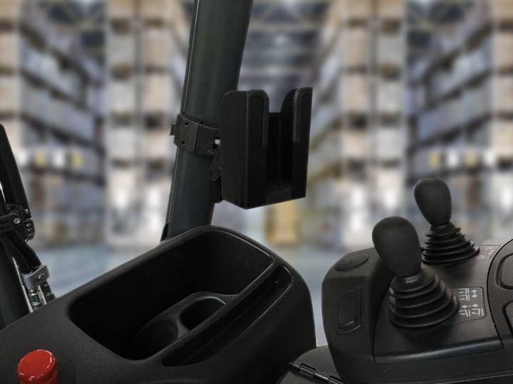 Actual product image Max Michel Scanner holder for Zebra DS3578, DS3678, without mounting bracket