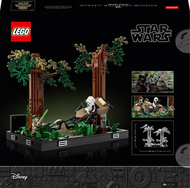 Image du produit LEGO Poursuite sur Endor - Diorama (75353, LEGO Star Wars)