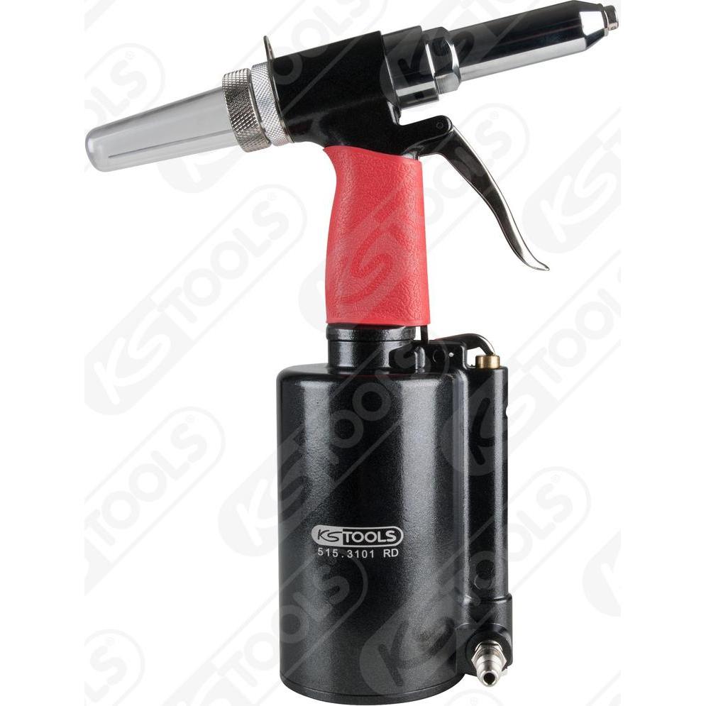 KS Tools, Tacker + Nagelpistole, Druckluft-Blindniet-Pistole