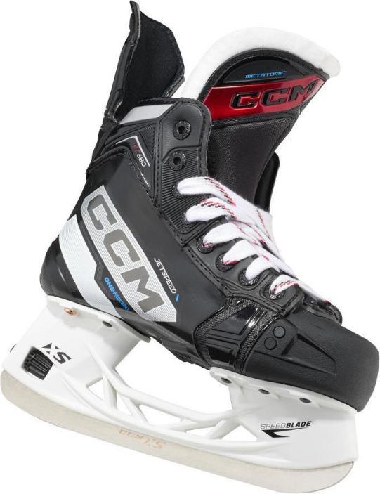 Actual product image CCM JetSpeed FT680 JR hockey skates (REGULAR, JR-INT 2.5 - 35.5) (16.5, 17.5, 18.5, 19.5, 20.5, 21.5, 22.5, 23.5, 24.5, 25.5, 26.5, 27.5, 28.5, 29.5, 30.5, 31.5, 32.5, 33.5, 34.5, 35.5)
