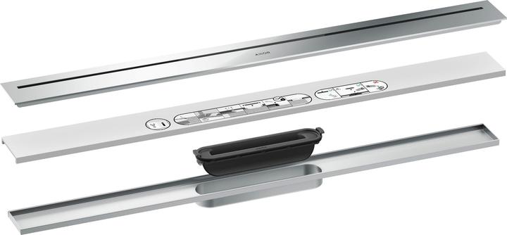 Produktbild Axor Drain Fertigset Durschrinne, 800mm, 42521 (800 mm)